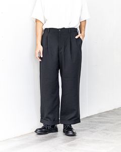 フレッシュサービス SOLOTEX® FULFLAN WIDE TROUSERS(FSC253-40122)BLACK★8月30日(土)発売！