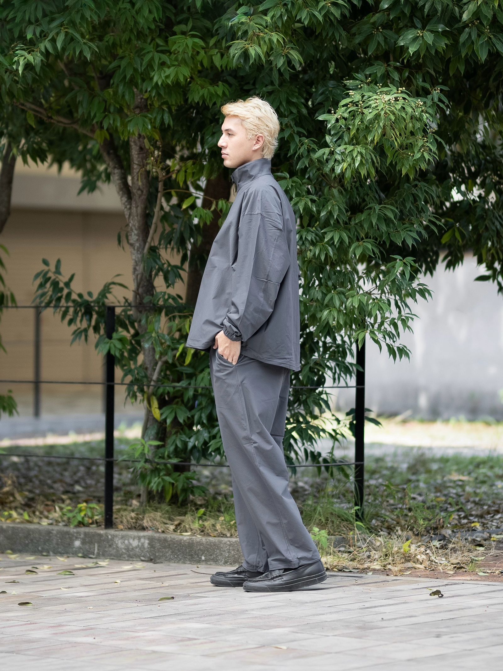 FreshService CORPORATE TRACK SUIT(GRAY) MARKスタイル
