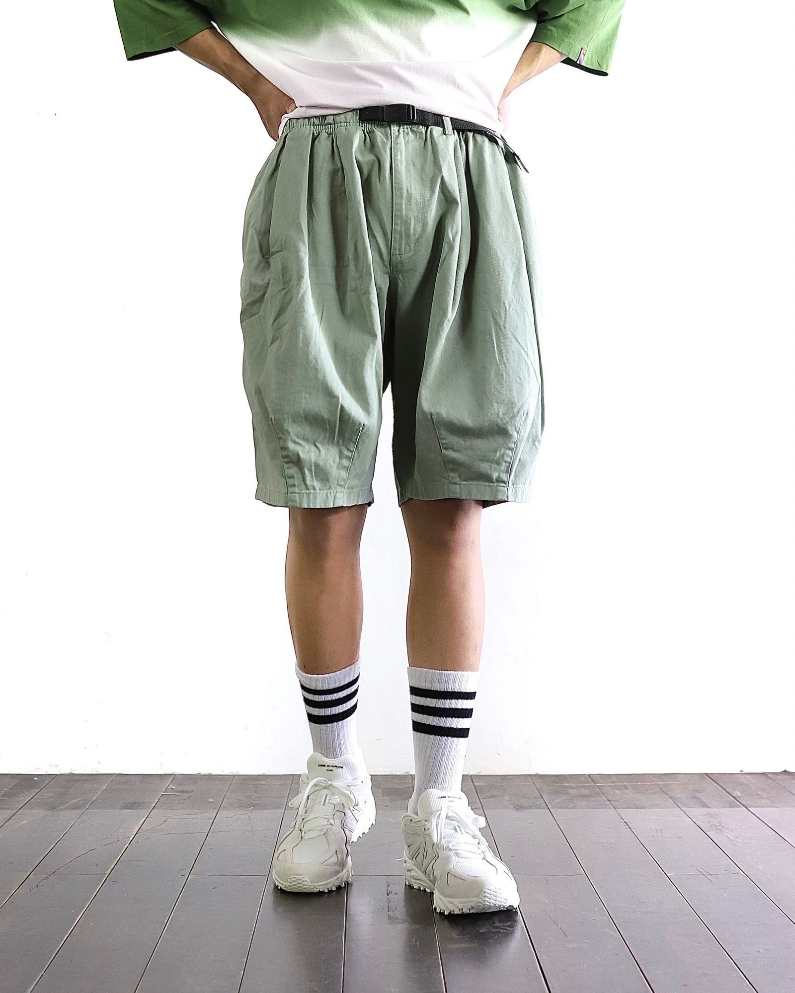 is-ness 24SS GRAMICCI for is-ness HORIZON OVERDYE T-SHIRT style 2024.4.20