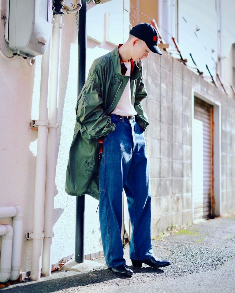A.PRESSE - アプレッセデニムDenim Painter Pants(23SAP-04-08M)INDIGO 