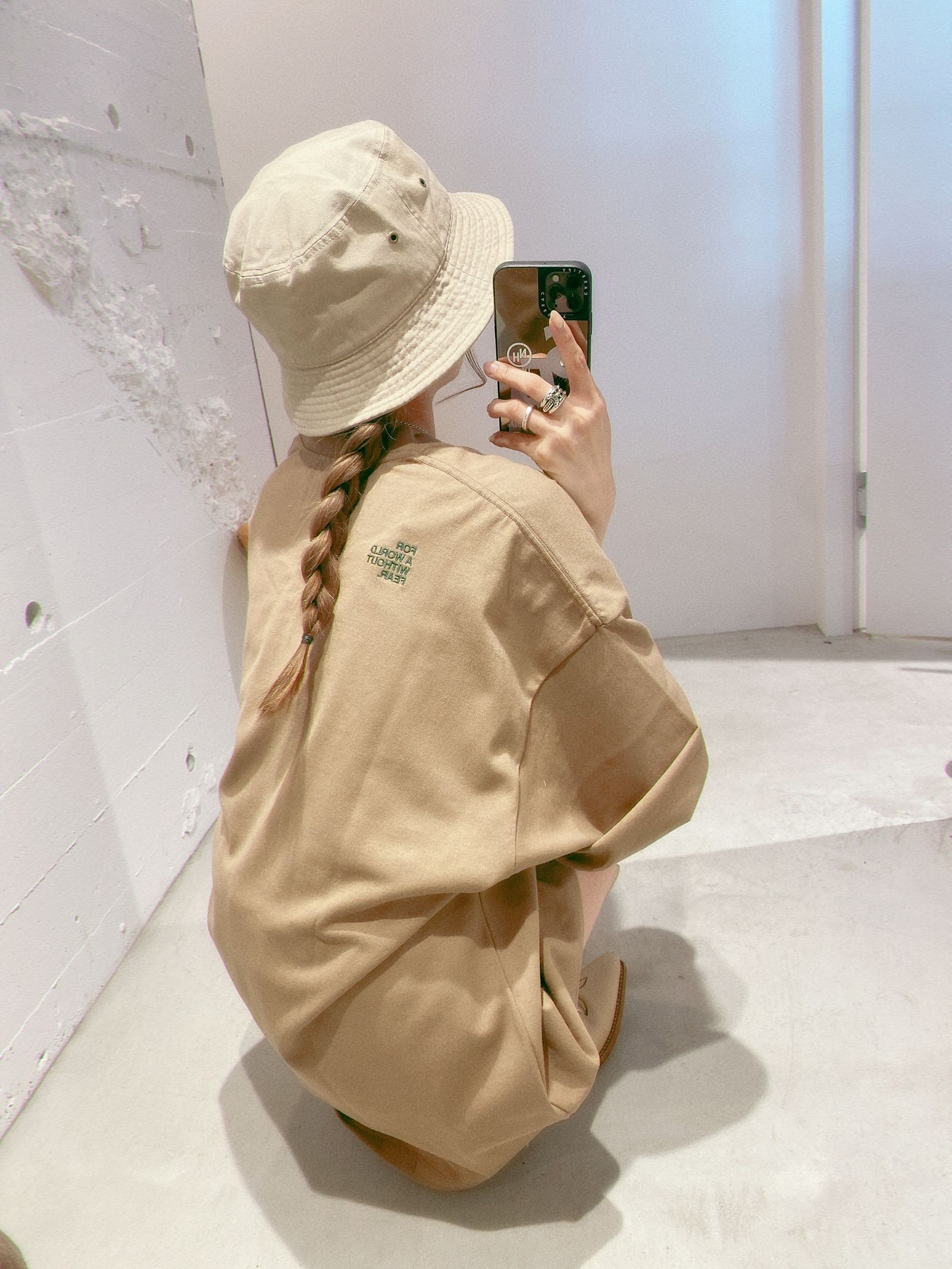 VIBTEX for FreshService S/S CREW NECK TEE(FSC252-70003)BEIGE☆再入荷しました！