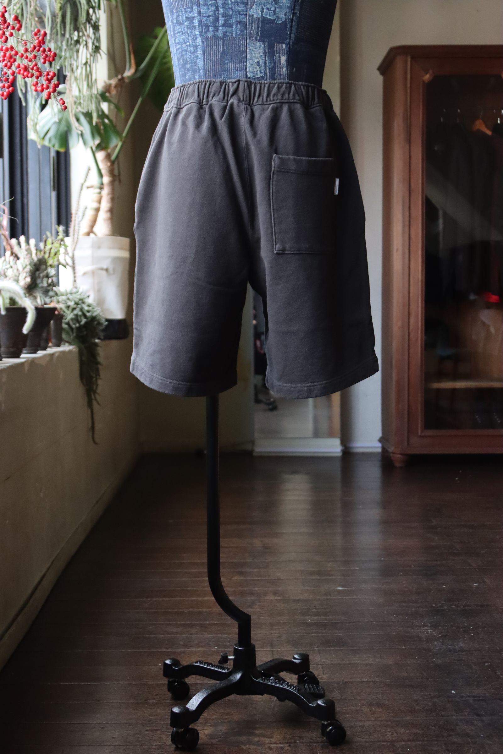 S.F.C 24SS エスエフシー SFC SWEAT SHORTS(SFCSS24CS05)Washed Black