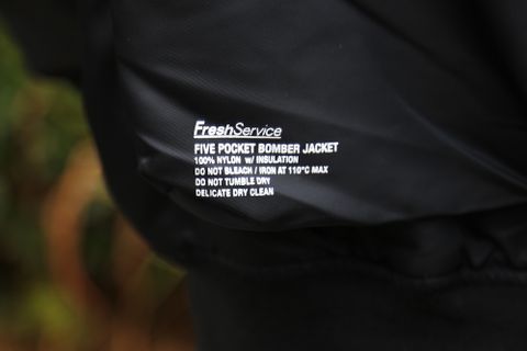 FreshService FIVE POCKET BOMBER JACKET w/INSULATION(FSW-21-CT_85) style. 2021.08.23.