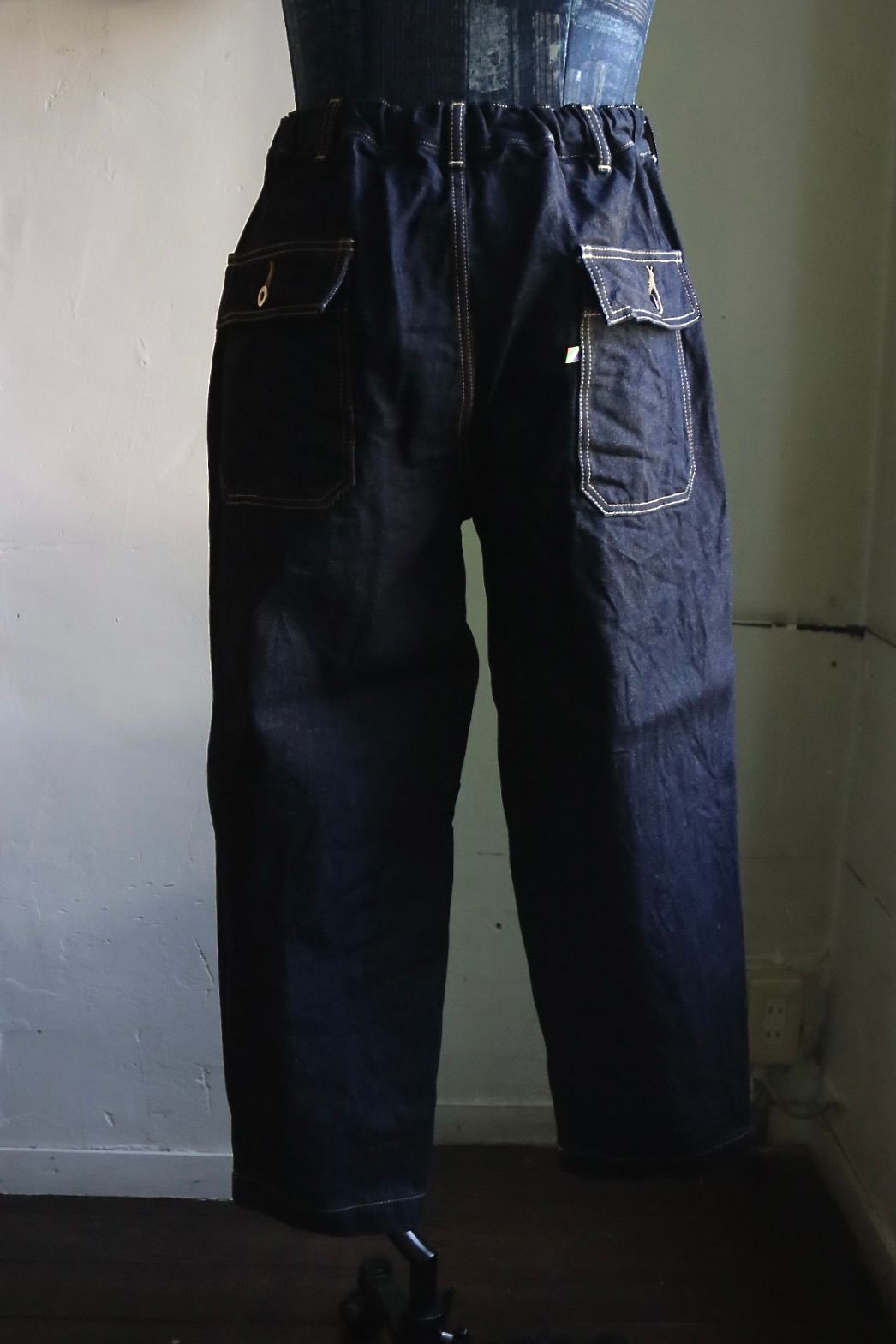 イズネス 23AW 13oz DENIM 1TACK PANTS (1005AWPT08)INDIGO