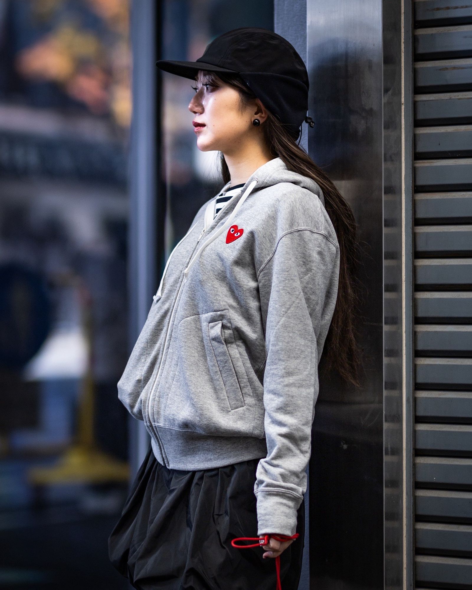 PLAY COMME des GARCONS  ZIP HOODED SWEATSHIRT style.2025.12.13