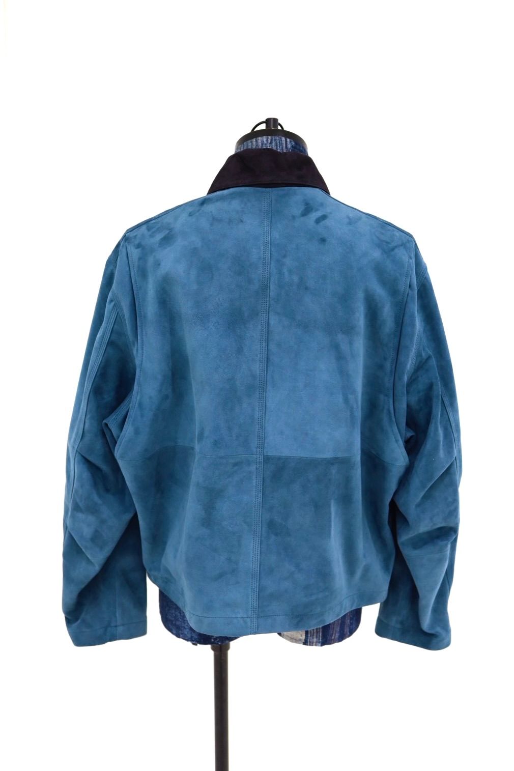 YOKE SPRING SUMMER 2026 Goat Suede Work Jacket(YK26SS01163B)TURQUOISE☆12月20日(土)発売！
