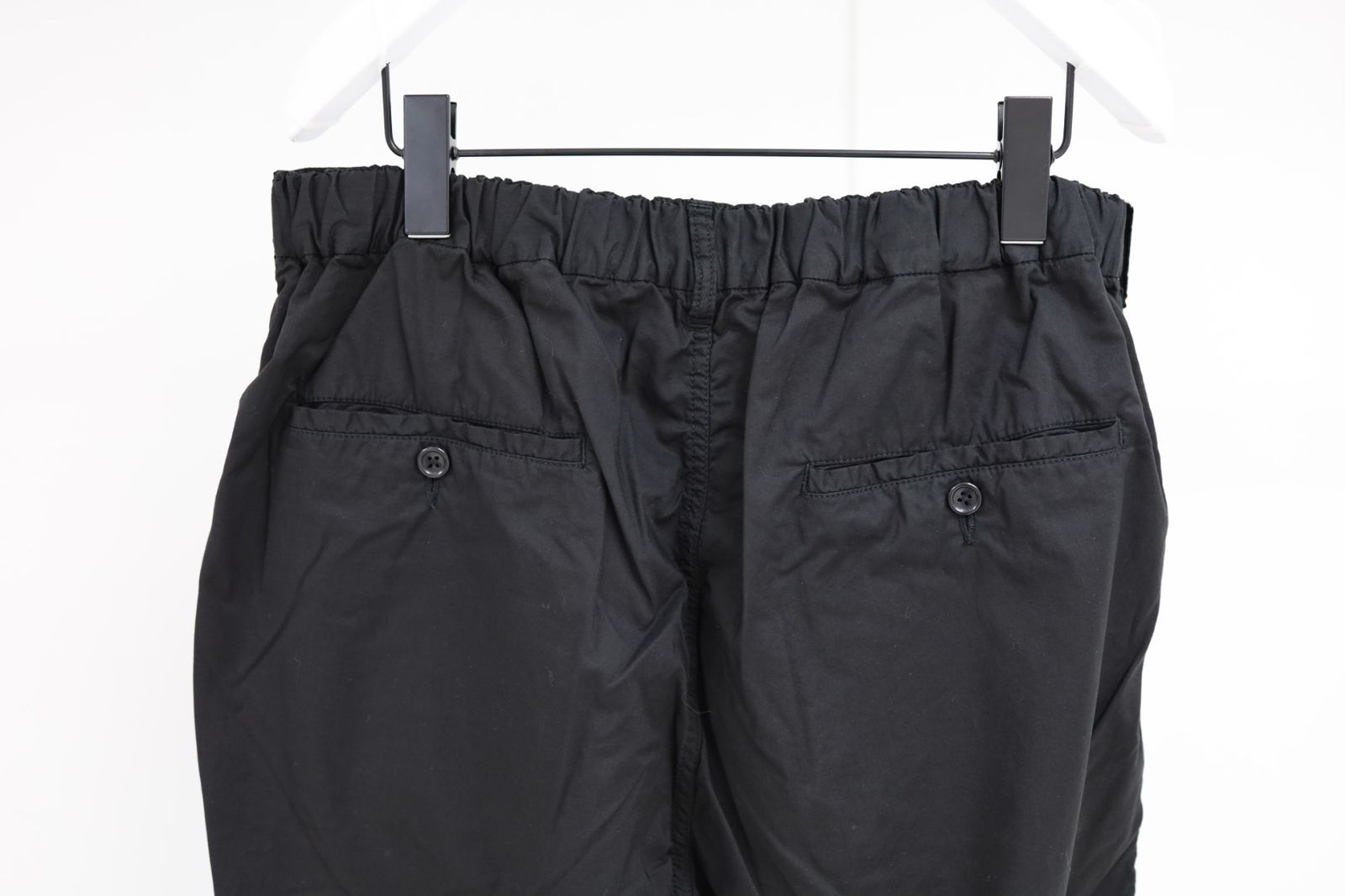 グラフペーパー 26SS Garment Dyed Typewriter Oversized Slacks(GM261-40102B)BLACK☆3月7日(土)発売！