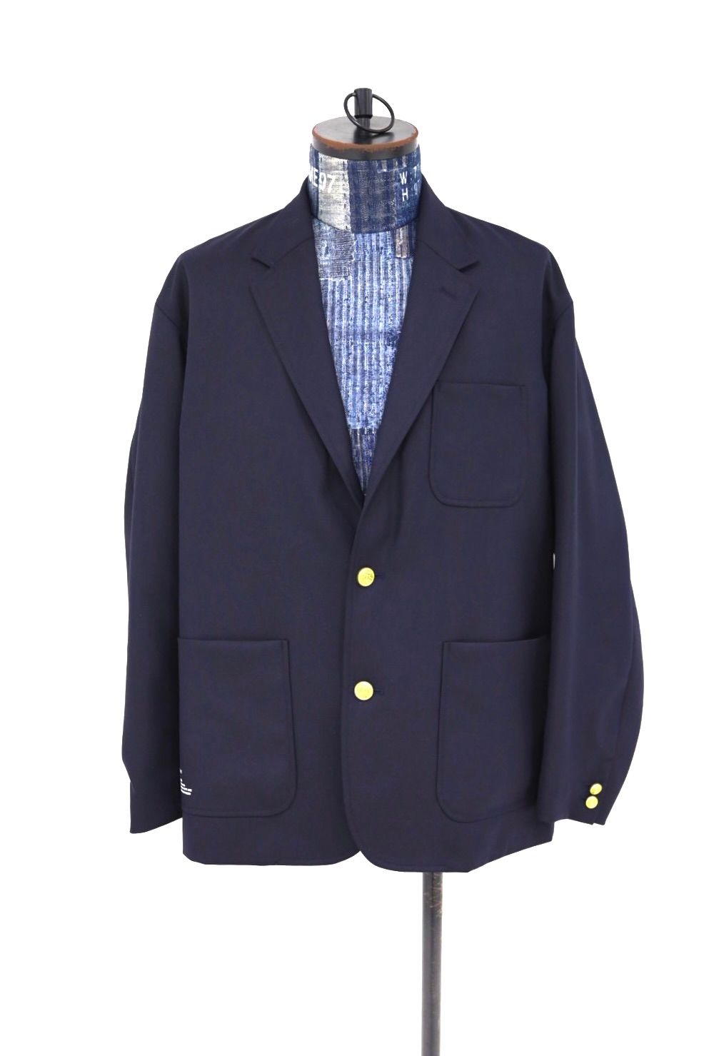 フレッシュサービス WOOL SERGE COLLEGE BLAZER (FSC261-10212)NAVY★2月14日(土)発売