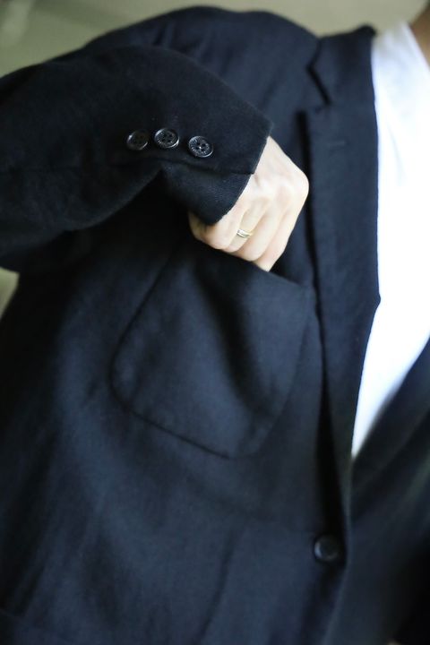 COMME des GARCONS HOMME 縮絨ウールサージセットアップスタイル2024.10.06.