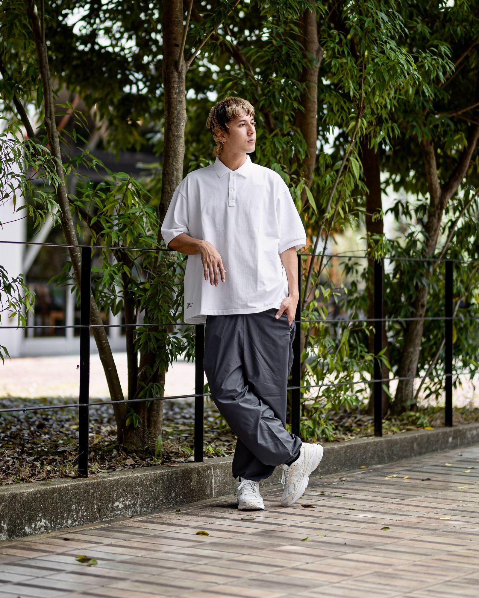 フレッシュサービス DRY PIQUE JERSEY S/S POLO(FSC263-70036)WHITE