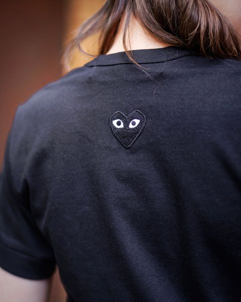 PLAY COMME des GARCONS 新作バックワンポイントTシャツ style.2024.9.20