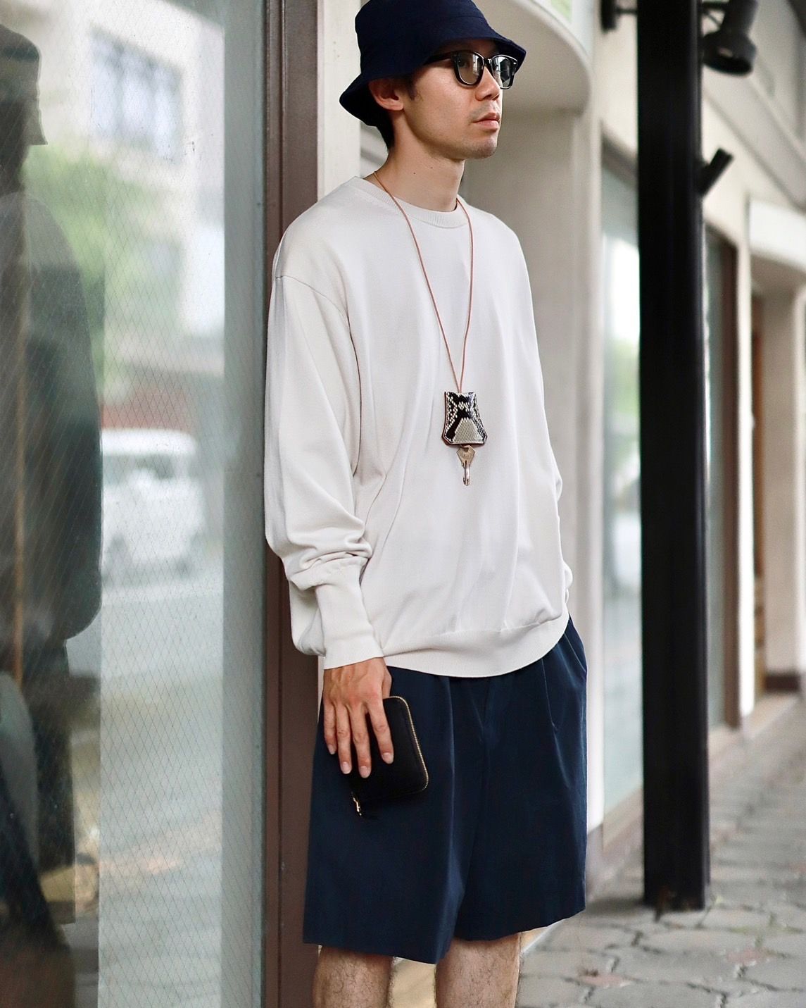 A.PRESSE アプレッセ 2023 Style1 High Density Weather Cloth Shortsスタイル