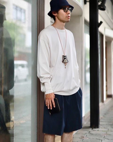 A.PRESSE アプレッセ 2023 Style1 High Density Weather Cloth Shortsスタイル