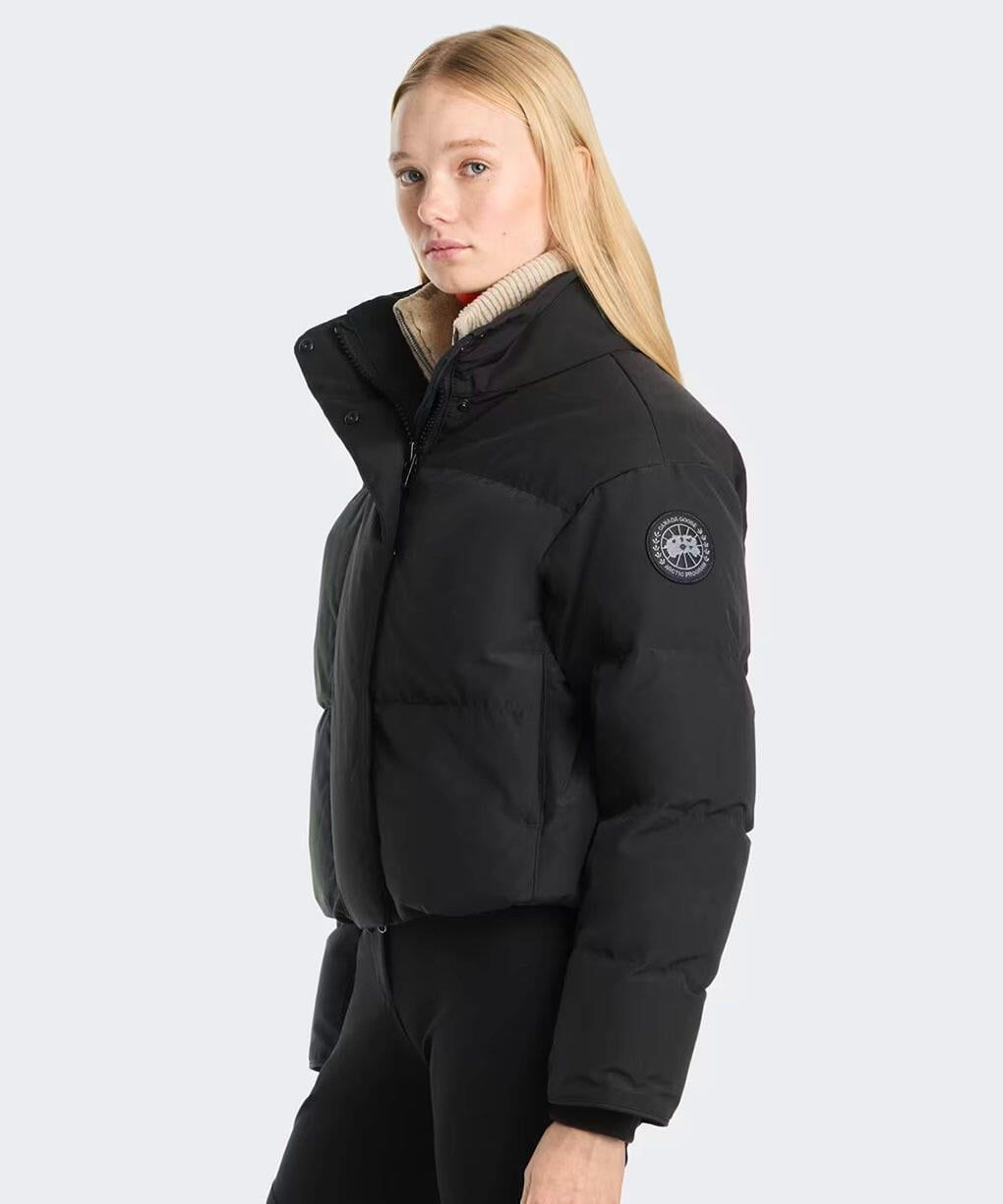 カナダグース レディース Grandview Cropped Jacket Black Label(2266WB)Black☆新作発売！