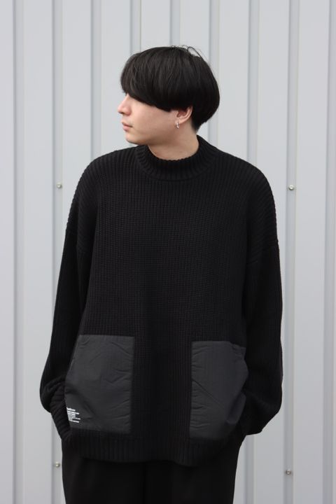 FreshService HIGH NECK COMBAT KNIT style.2022.10.8