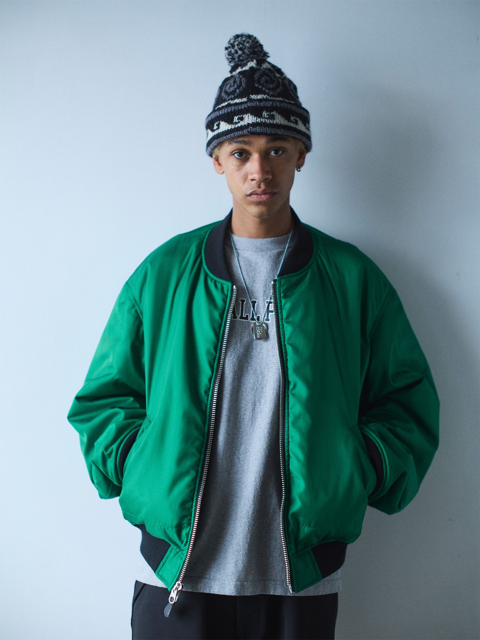 セダンオールパーパス FW24 Reversible CORDURA Flight Jacket(SD24F-JK05) Black × Green☆10月26日(土)発売！