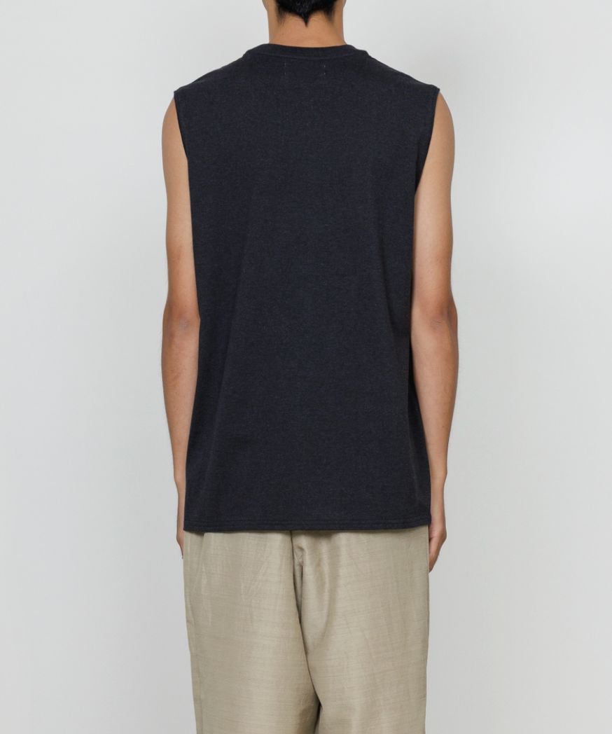 marka 26SS SLEEVELESS TEE(M26A13CS03A) HEATHER BLACK☆新作発売！