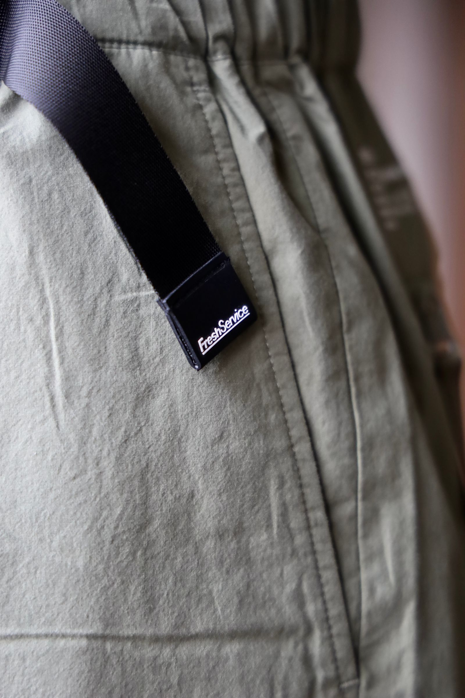 フレッシュサービス CRISP COTTON CLIMBING SHORTS(FSC251-40113)KHAKI