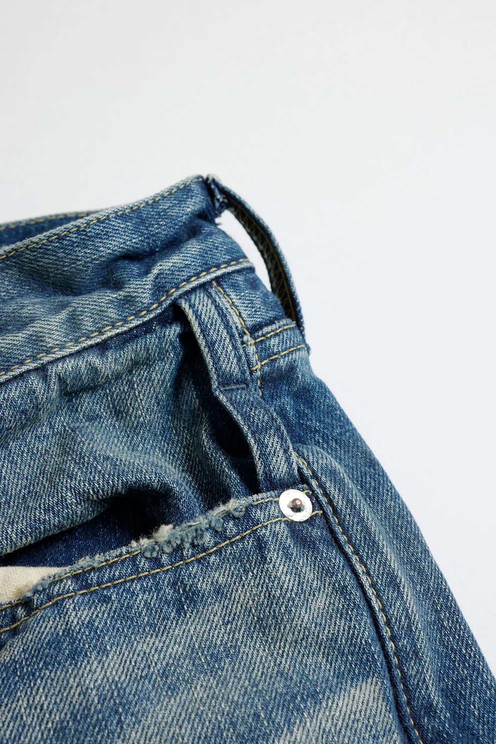 ファンダメンタル デニムCLASSIC STRAIGHT DENIM CS116(FA24/MG116)INDIGO