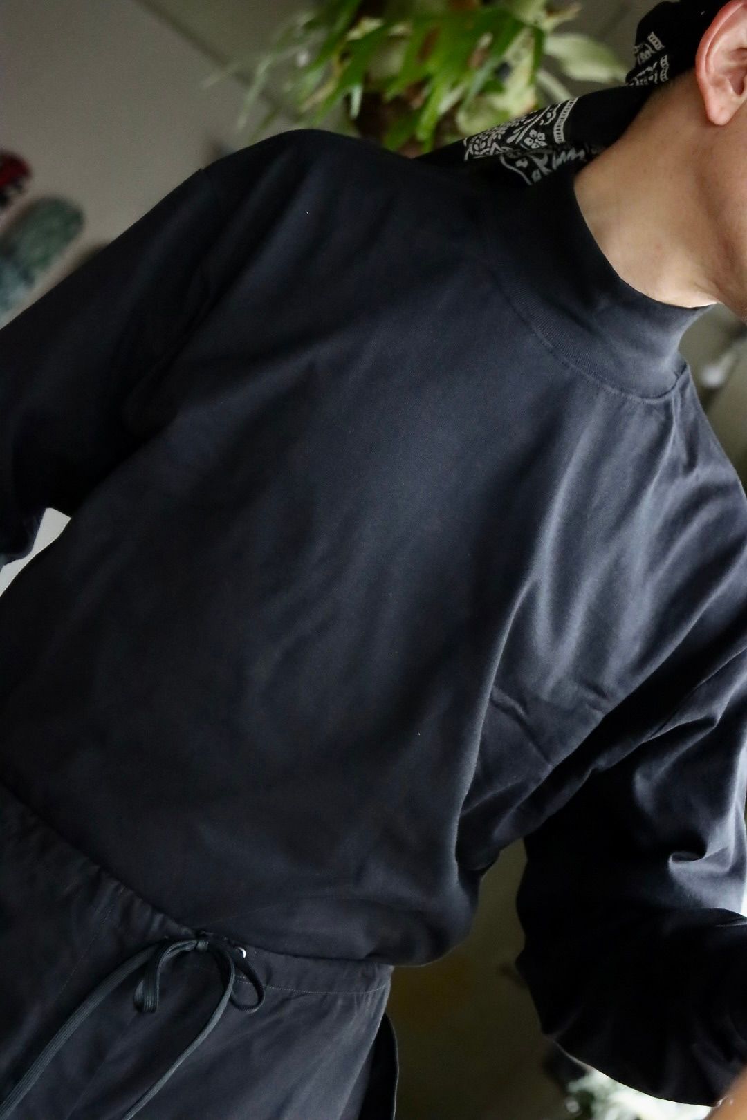 フレッシュサービス 2-PACK CORPORATE L/S MOCK NECK TEE(BLACK)☆8月23日(土)発売！