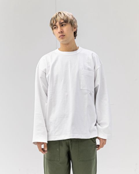 Gurank グランク 26SS Tシャツ 14/2LW Big PLT-shirts(2616BG)WHITE★新作発売！