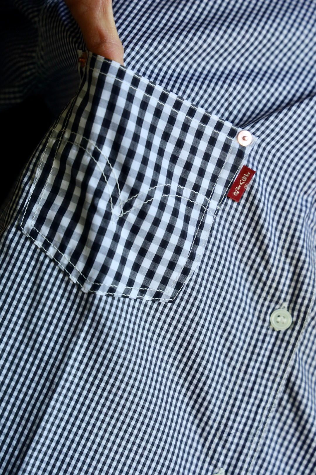 L*a様 JUNYA WATANABE フリルデニムシャツ 半袖 JUNYA WATANABE COMME des GARCONS MAN ジュンヤワタナベ