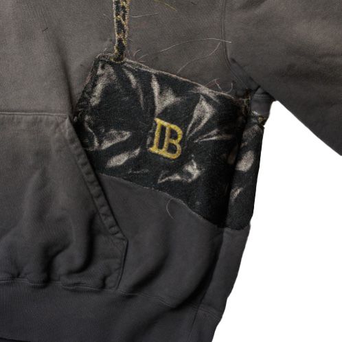 doublet ダブレット26AW TROMPE L’OEIL EMBROIDERY HOODIE (26AW07CS447)BLACK☆7月11日(土)発売！