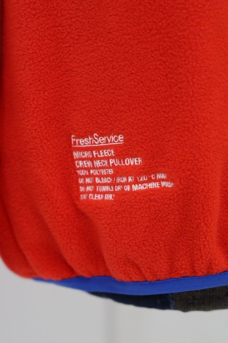 フレッシュサービス MICRO FLEECE CREW NECK PULLOVER(FSC253-70192)RED★10月18日(土)発売！