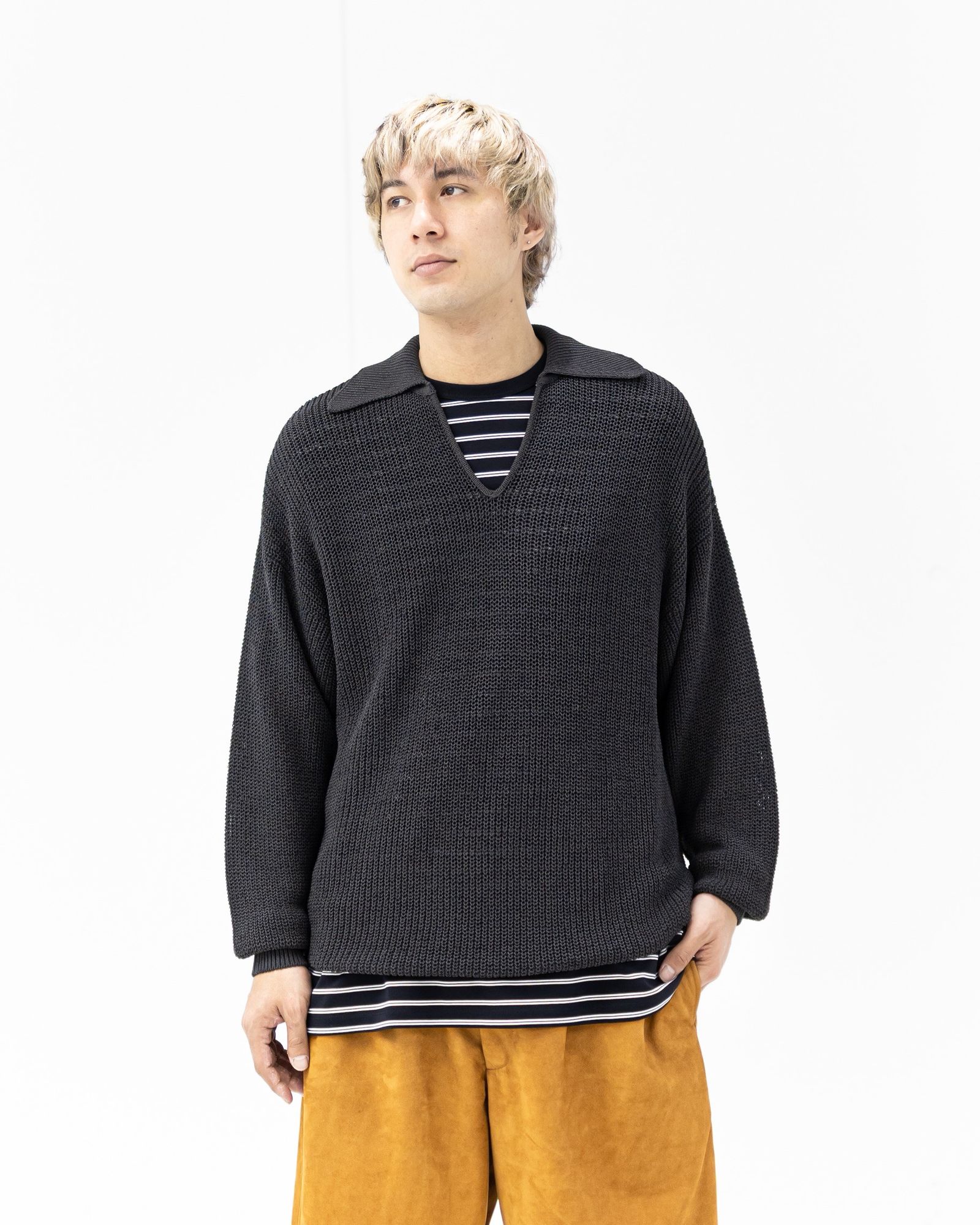 Graphpaper Coiled Wool Nylon Skipper Knit 2月28日(土)新作発売！