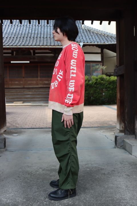 ©SAINT M×××××× RGLN SWEAT SHIRT_FELT style.2022.2.25 ※2月26日(土)発売