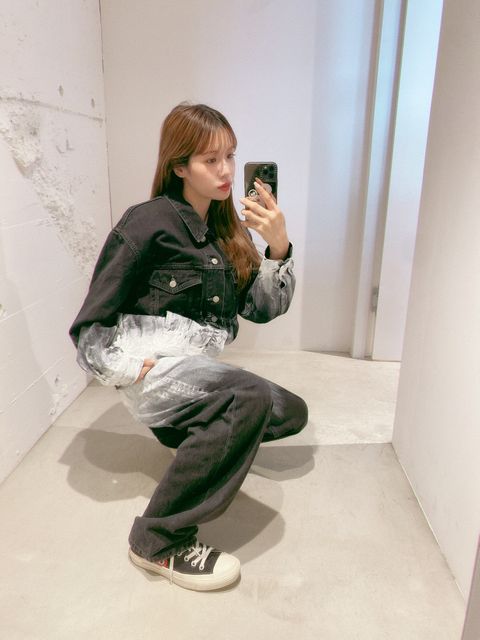 YOKE 新作HAND PAINTED DENIM TRUCKER JACKET style.2024.8.23