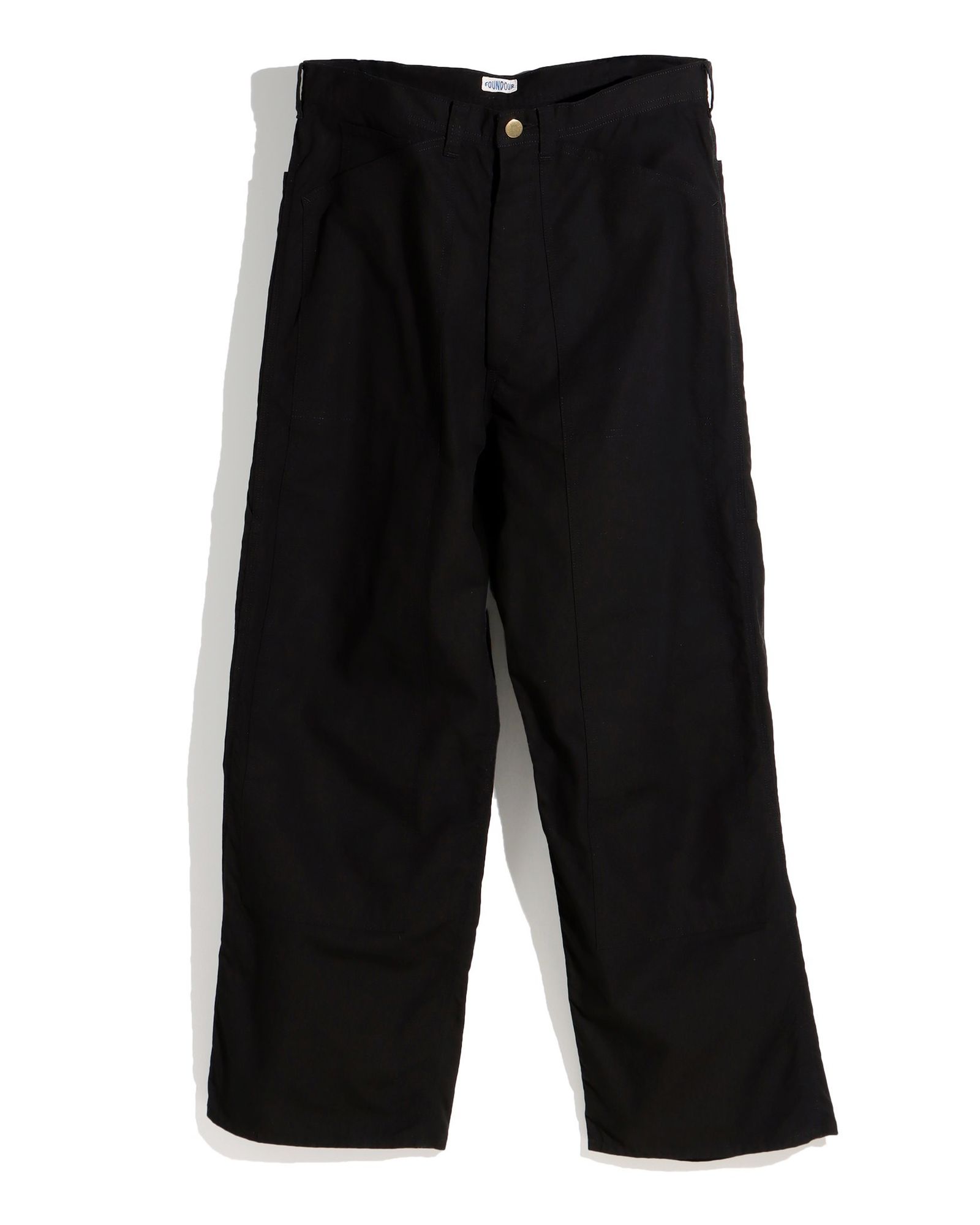 ファウンダ DOUBLE KNEE PANTS (015FD252014)BLACK
