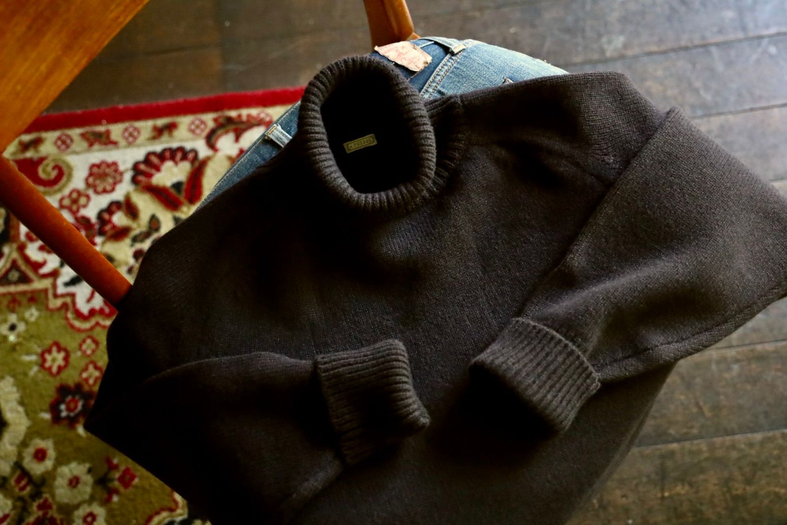 アプレッセ Turtleneck Sweater(24AAP-03-10K)BROWN