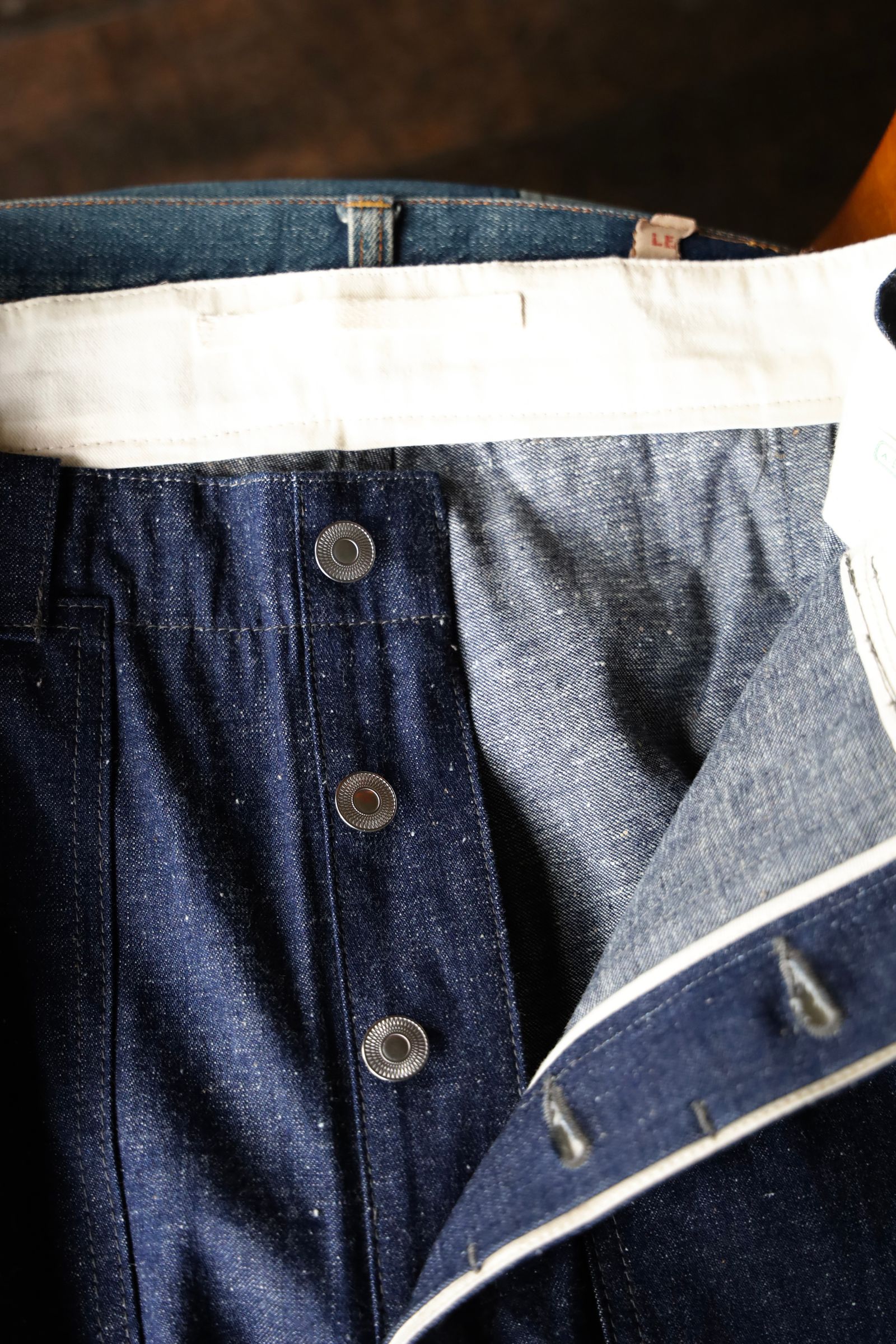 アプレッセ2025 STYLE2 Swiss Army Denim Work Trousers(25AAP-04-20)INDIGO