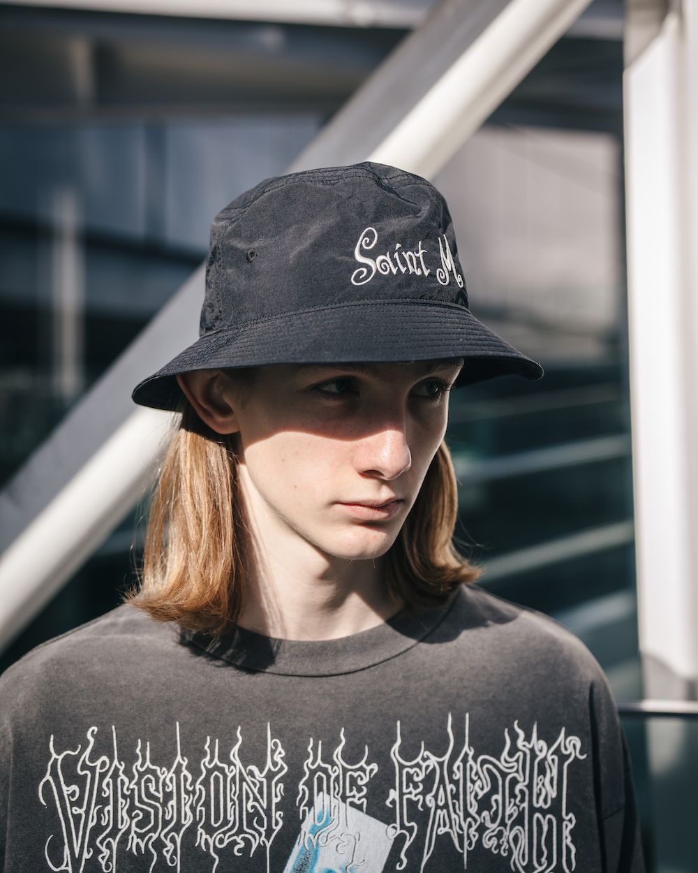 SAINT M×××××× - セントマイケル 23SS BUCKET HAT(SM-S23-0000-074 