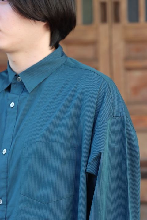 FreshService CORPORATE STRIPE REGULAR COLLAR SHIRT(FSW-22-SH_15) style.2021.11.20