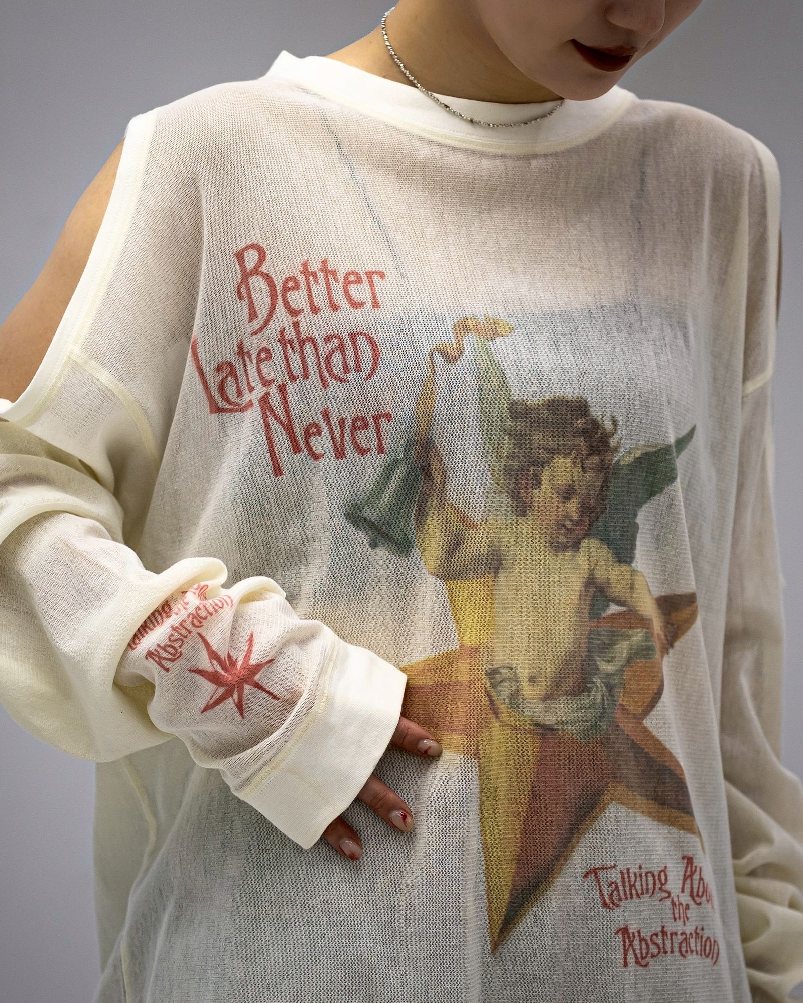 TALKING ABOUT THE ABSTRACTION  OPEN SHOULDEL LS STYLE 2026.03.26