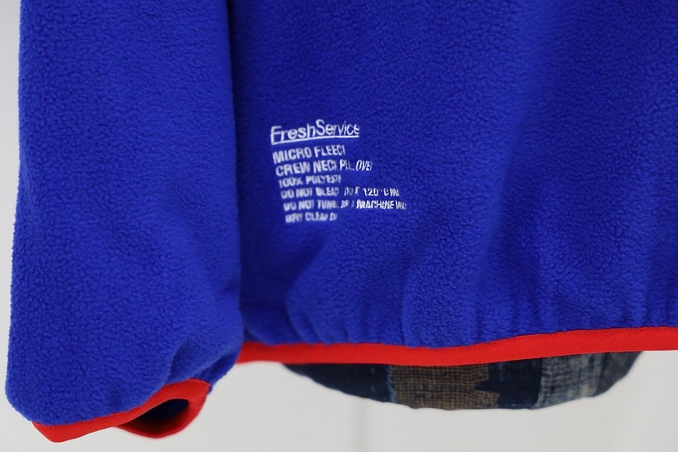フレッシュサービス MICRO FLEECE CREW NECK PULLOVER(FSC253-70192)BLUE★10月18日(土)発売！