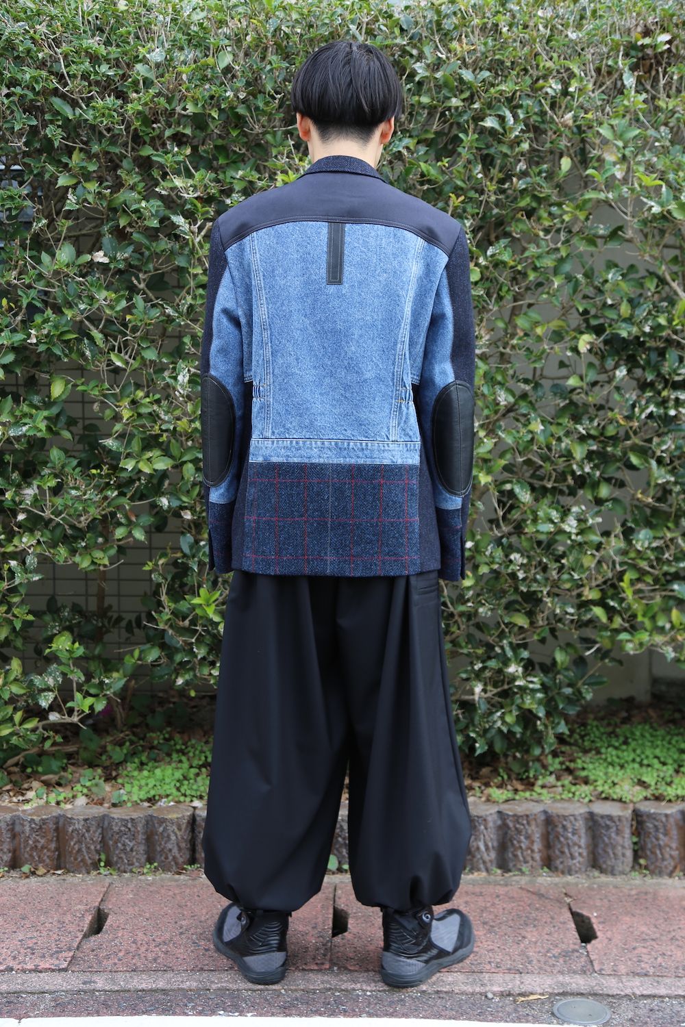 JUNYA WATANABE COMME des GARCONS MAN カシミヤツイード×綿デニム×綿ウィップコード style 2020.12.16.