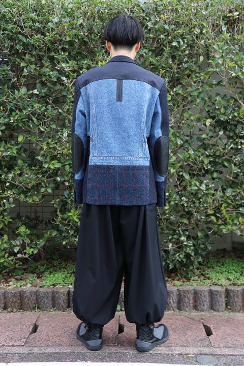 JUNYA WATANABE COMME des GARCONS MAN カシミヤツイード×綿デニム×綿ウィップコード style 2020.12.16.