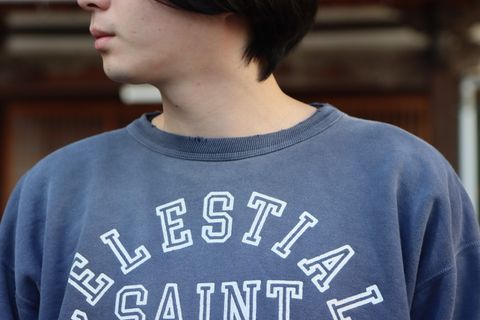 ©SAINT M×××××× スカルスウェット"NAVY"style.