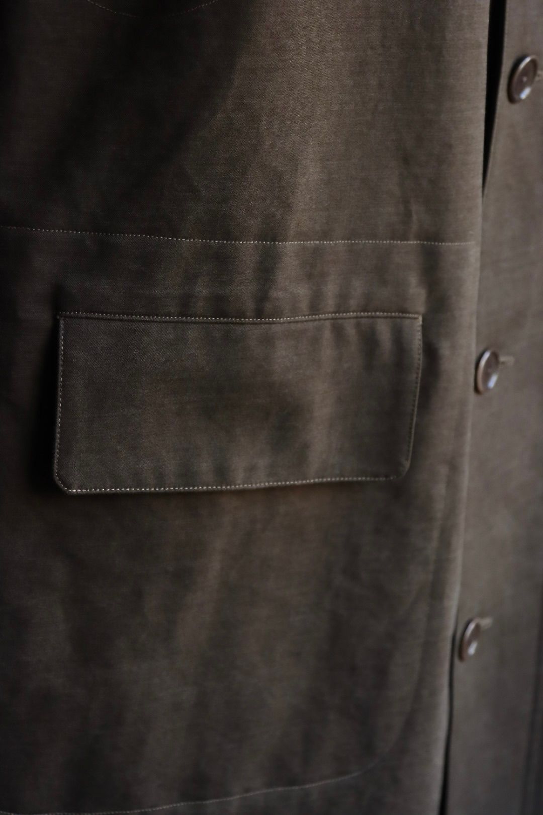 アプレッセ22FW Motorcycle Half Coat(22AAP-01-01H)OLIVE