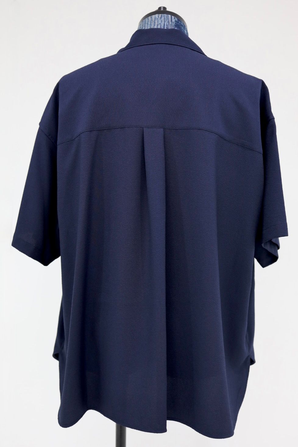 フレッシュサービス 26SS SEERSUCKER STRIPE OPEN COLLAR SHIRT(FSC262-50113)NAVY☆6月13日発売！