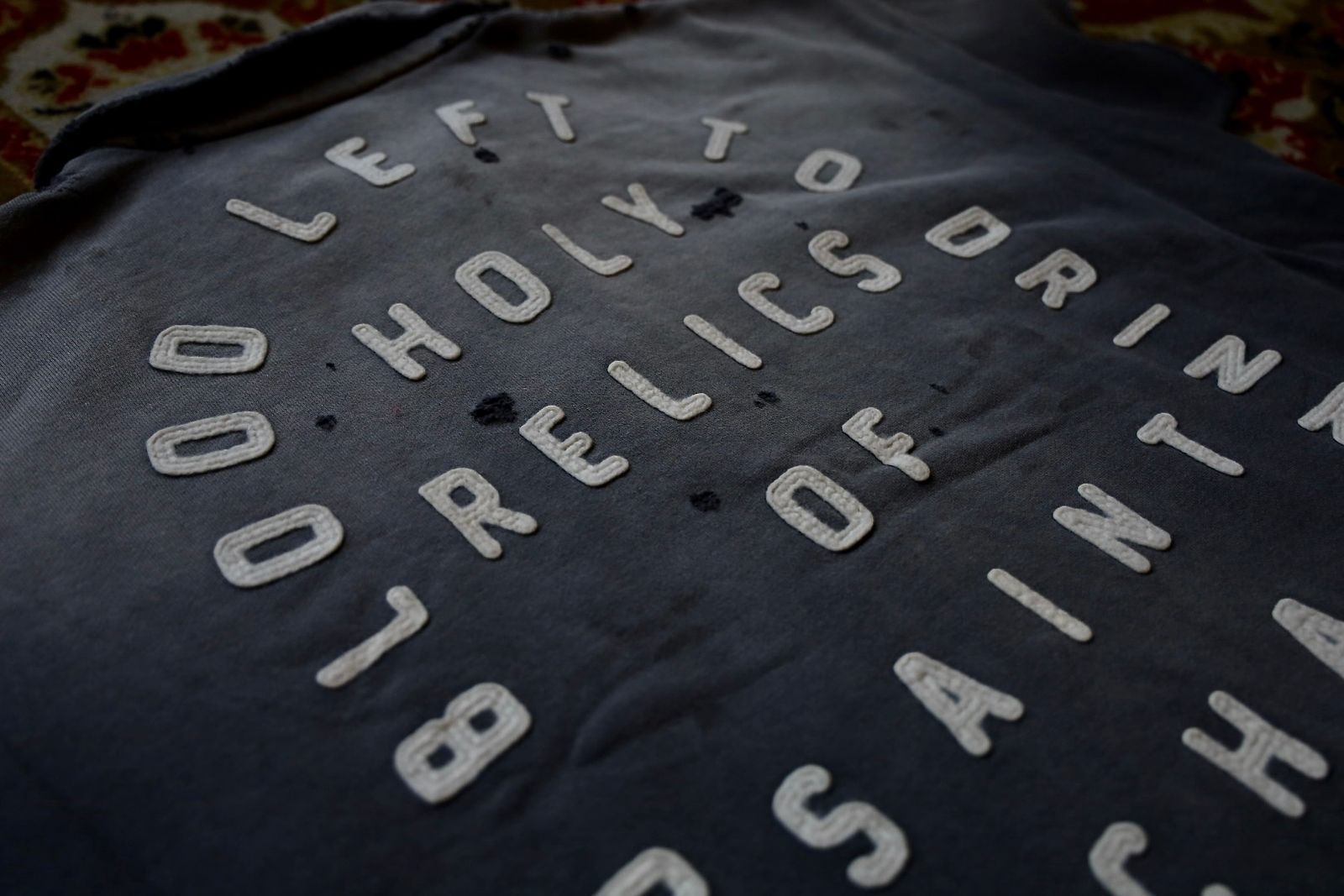 セントマイケル 26SS SAINT HALF ZIP SWEAT(SM-MK8-0000-052)CHARCOAL☆4月11日(土)発売！