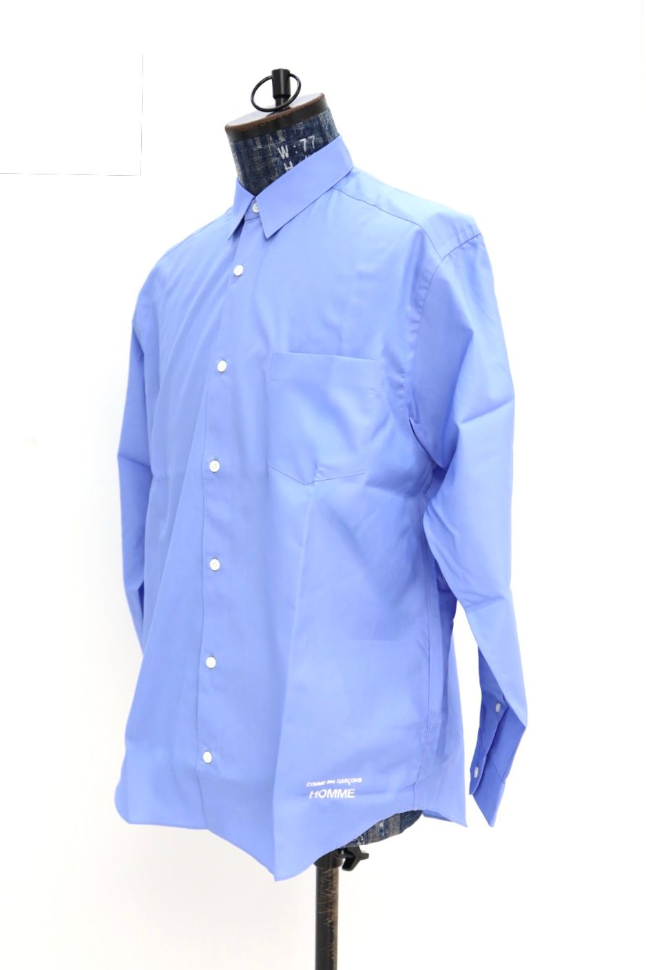 コムデギャルソンオム 綿ブロードL/Sシャツ(HQ-B102-051)SAX☆2月6日(金)発売！