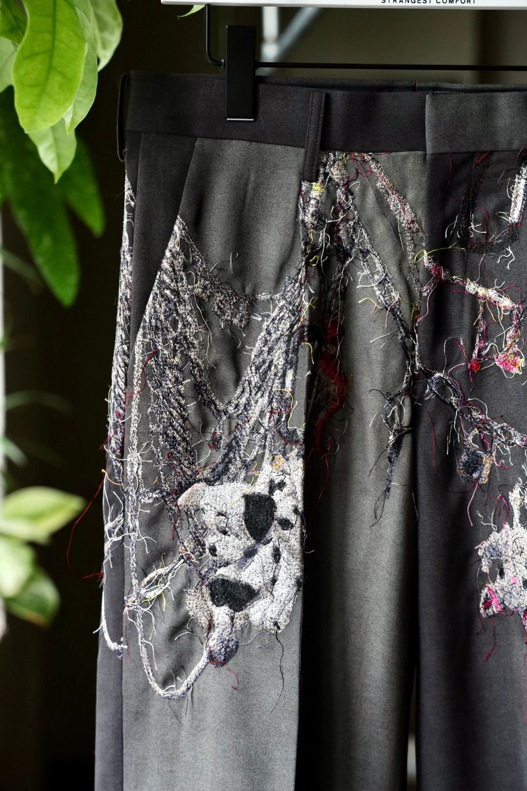 doublet 25AW  EMBROIDERED CHAIN TAILORED TROUSERS (25AW16PT320) CHACORL☆8月9日(土)発売！