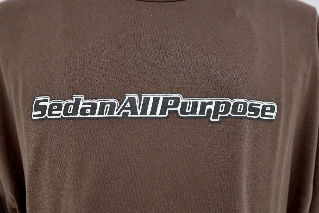 セダンオールパーパス 26SS Skate Logo Layered L/S Tee(SD26S-CT05)Brown x Off☆3月7日(土)発売！