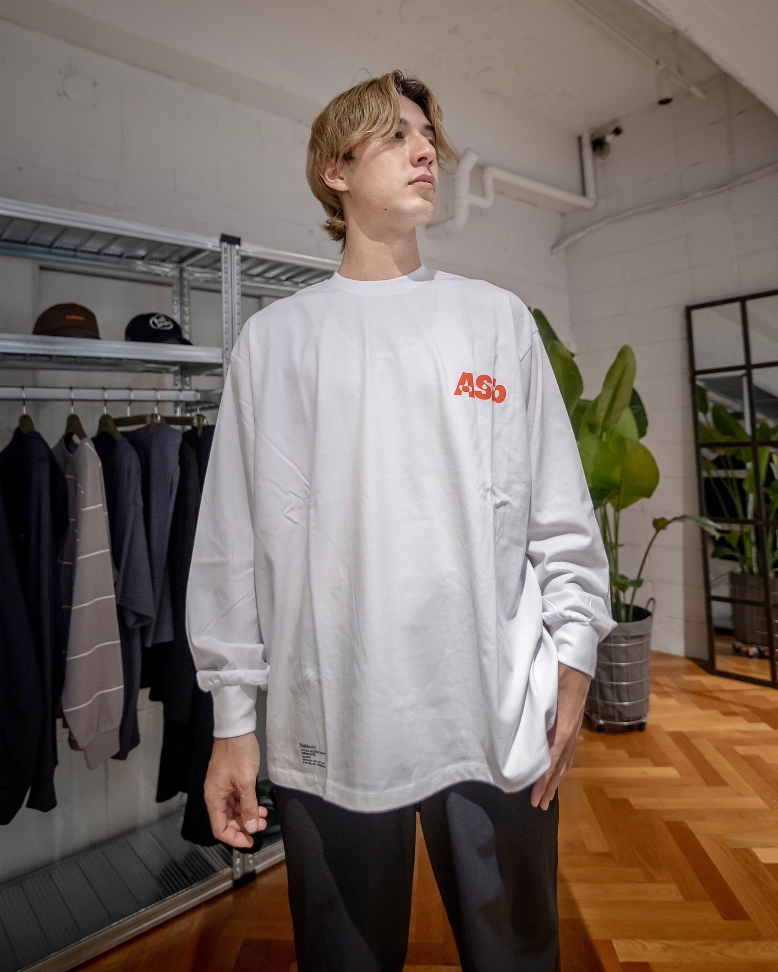 トップス FreshService x as CORPORATE L/S TEE Asb Freshservice AS×FS CORPORATE L/S TEE 