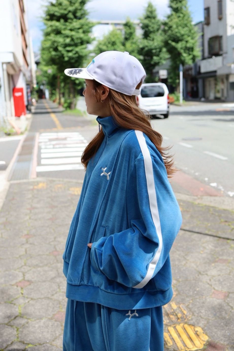 doublet ダブレット26AW BUBBLEGUM INFLATED TRACK JACKET (26AW23CS449)BLUE
