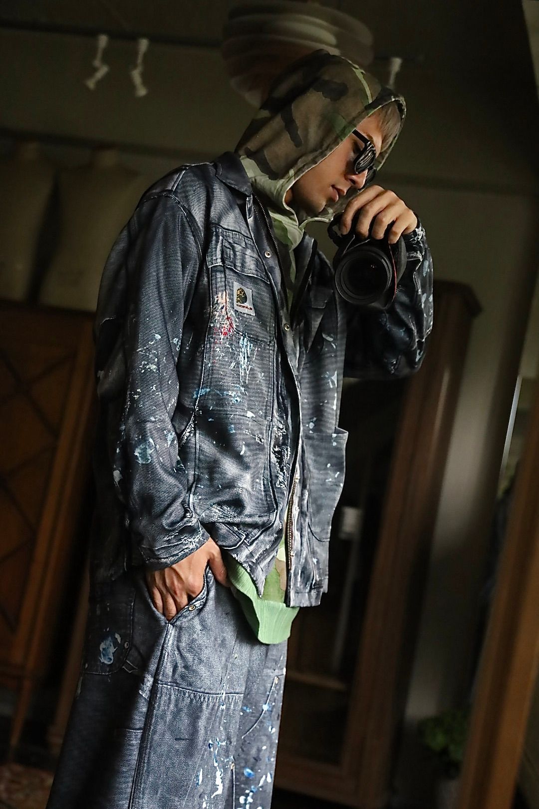 TALKING ABOUT ABSTRACTION ART REPLICA PARKA PICK UP STYLE